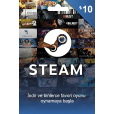 Steam Gift Card 10 TL TURKEY